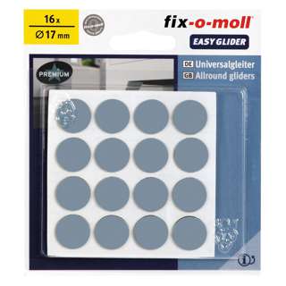 fix-o-moll FM-3566495 EASY GLIDER SELF ADHESIVE 17MM