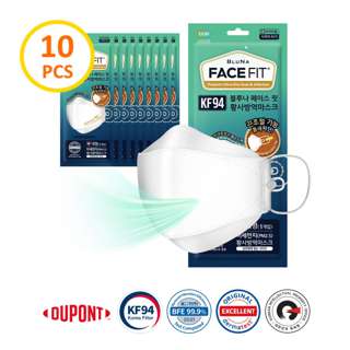 Bluna KF94 3D JustFit Adult Face Masks Bluna KF94 3D JustFit Adult Face Masks