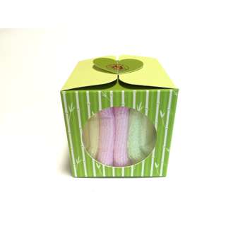 LoveSprings Bamboo fiber face towel - mixed colours (Giftset)