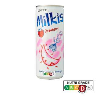 Lotte Chilsung Milkis Soda - Strawberry