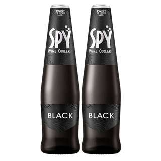 SPY SPY Wine Cooler Black Alc 6% 2's