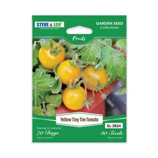 Steve & Leif Yellow Tiny Tim Tomato Seeds