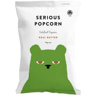 Serious Food Company Serious Popcorn - Real Butter Serious Food Company Serious Popcorn - Real Butter