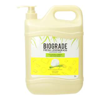 Biograde Fresh Lemongrass Dishwashing Liquid Biograde Fresh Lemongrass Dishwashing Liquid