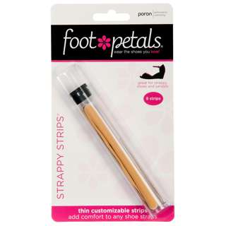 Foot Petals Strap cushions/Khaki/Thin Customizable strips