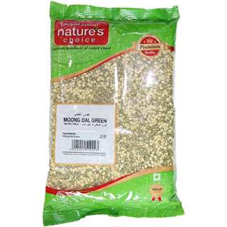 Natures Choice Premium Quality Green Moong Dal Split 2 x