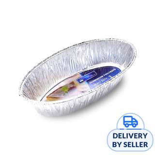 HOUZE Aluminium Foil Trays - Oval HOUZE Aluminium Foil Trays - Oval