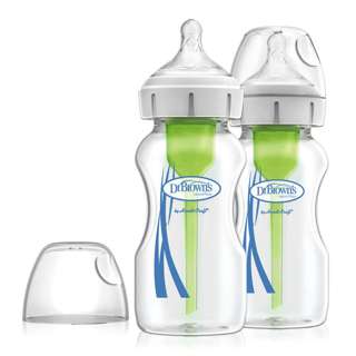 Dr. Brown's Options+ Wide Neck Feeding Bottle (2 pack) Dr. Brown's Options+ Wide Neck Feeding Bottle (2 pack)