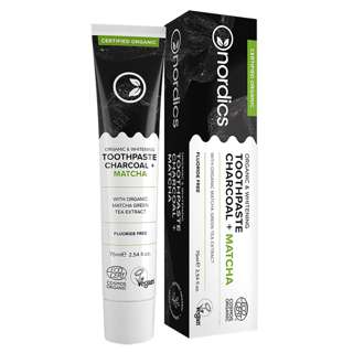 Nordics Whitening Toothpaste Charcoal + Matcha