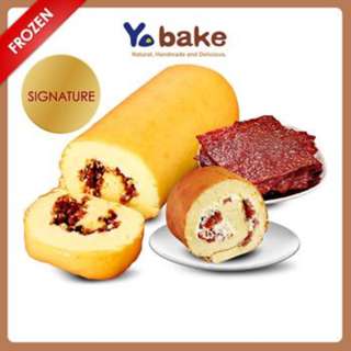 YoBake Signature Bakkwa Swiss Roll (Frozen)