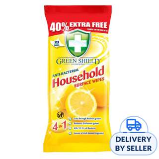 HOUZE Greenshield Household Surface Wipes - 70'S