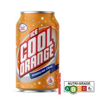 Ice Cool Orange Carbonated Drink