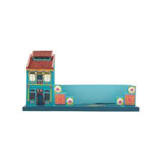 ACE Peranakan House Polyresin Card Holder - Turquoise