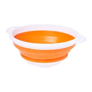 Nikken Plastic Strainer Round (Orange color)