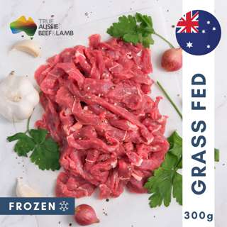 The Meat Club Grass Fed Beef Stir Fry Strips - AUS - Frozen