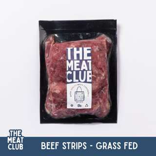 The Meat Club Grass Fed Beef Stir Fry Strips - AUS - Frozen