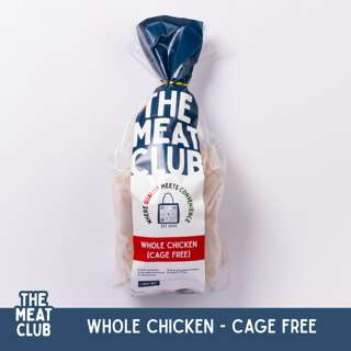 The Meat Club Cage Free Whole Chicken - AUS - Frozen