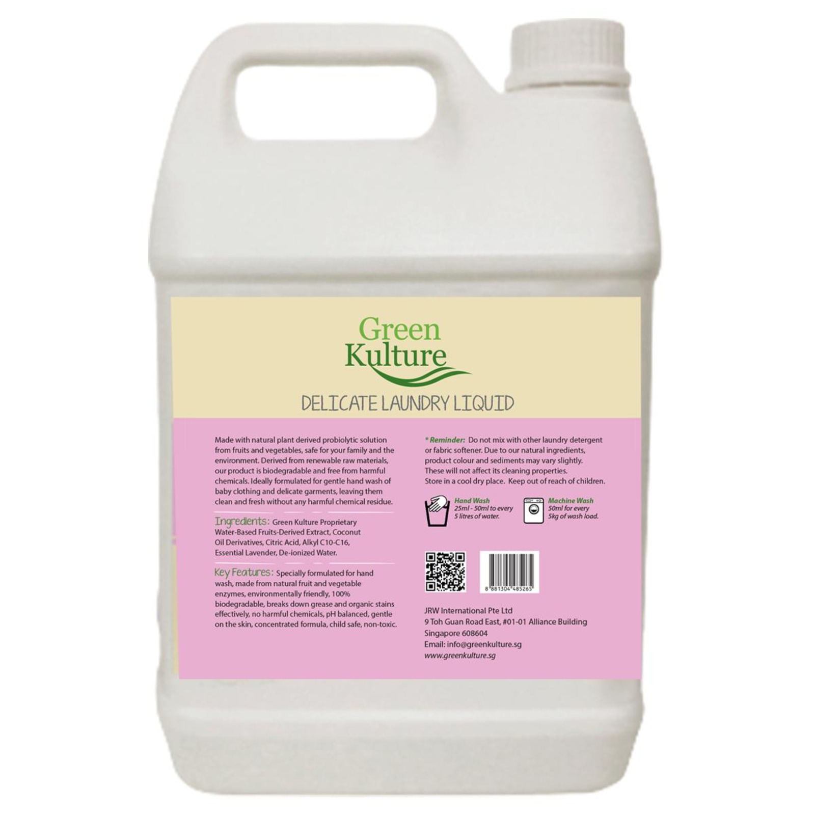 Green Kulture Delicate Laundry Liquid 5L