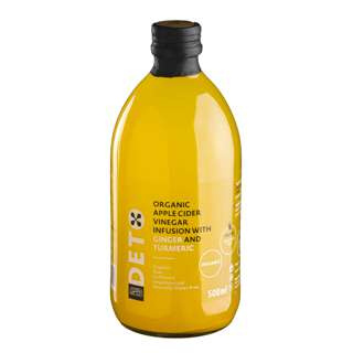 Detox (Milano) Organic ACV With Mother - Ginger & Turmeric