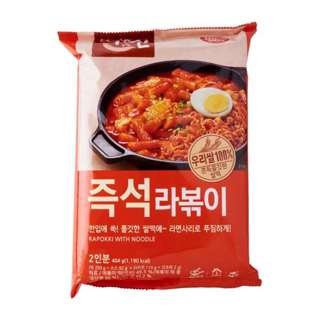 Dongwon Korean Rice Cake Topokki with Ramen