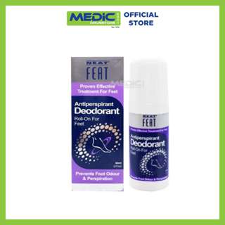 Neat Feat Roll On Foot Deodorant 60ml - By Medic Drugstore Neat Feat Roll On Foot Deodorant 60ml - By Medic Drugstore