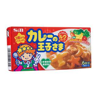 S&B Curry no Ohji-sama - Curry Sauce Mix - Kirei