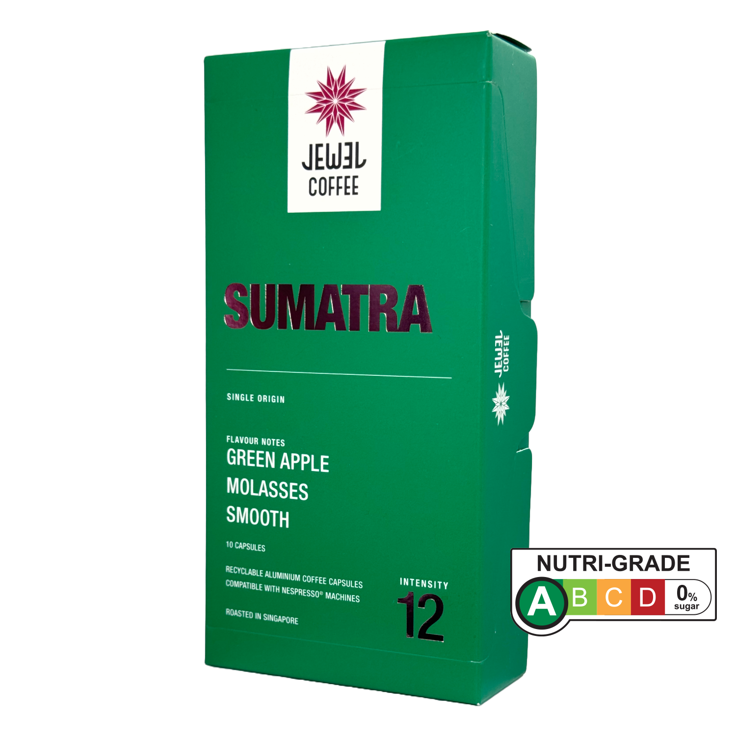 Jewel Coffee Specialty Coffee Capsules - Sumatra