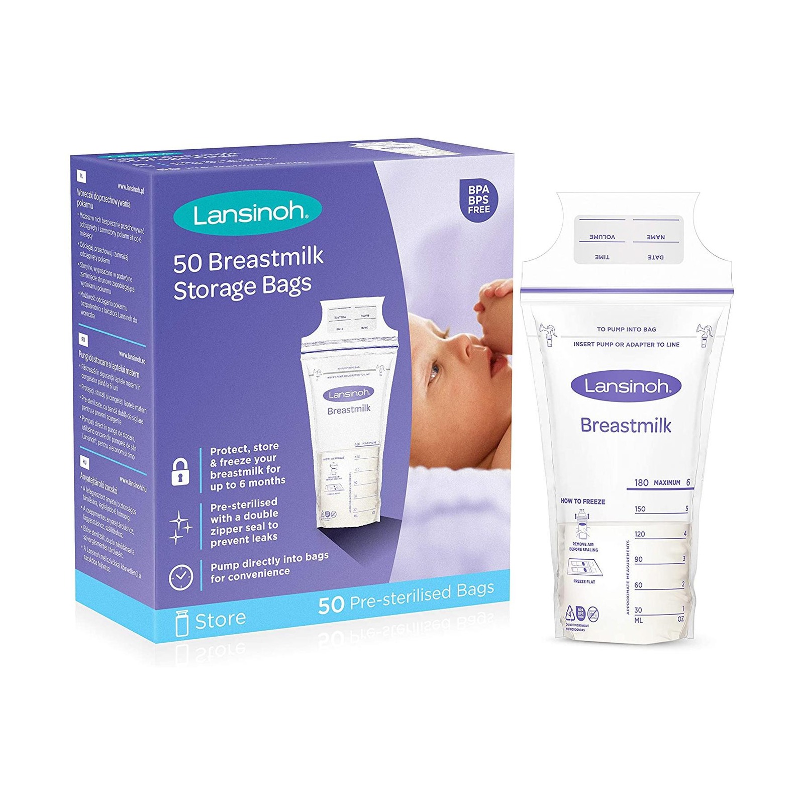 Lansinoh Breastmilk Storage Bags