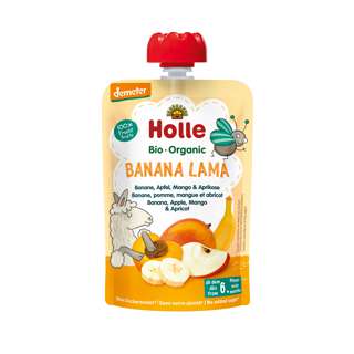 Holle Banana Lama - Banana, Apple, Mango & Apricot