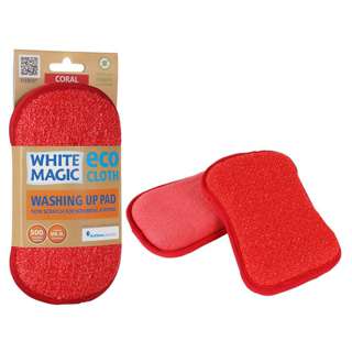 White Magic Washing Up Pad Coral