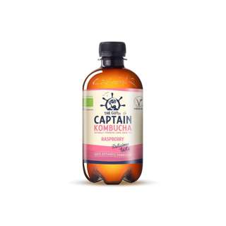 The GUTsy Captain Raspberry Kombucha