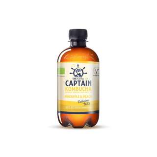 The GUTsy Captain Pineapple & Peach Kombucha