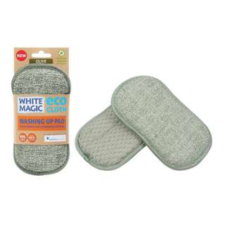White Magic Washing Up Pad Olive