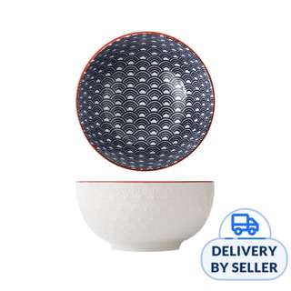 Table Matters Blue Wave - 6 Inch Soup Bowl