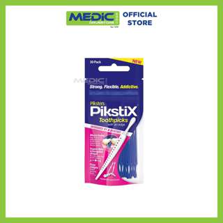 Piksters Pikstix Toothpicks 30S - By Medic Drugstore Piksters Pikstix Toothpicks 30S - By Medic Drugstore