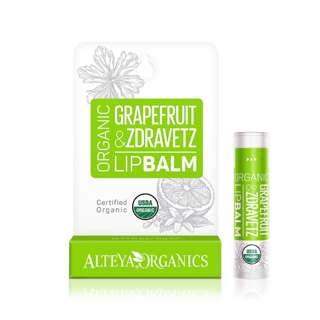 Alteya Organics Lip Balm - Grapefruit & Zdravetz Alteya Organics Lip Balm - Grapefruit & Zdravetz