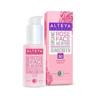 Alteya Organics Organic Rose Face Sunscreen SPF30