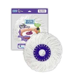 White Magic Microfiber Mop Head