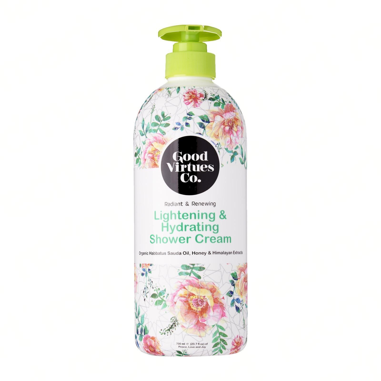 Good Virtues Co. Shower Cream Lightening & Hydrating NTUC FairPrice