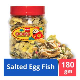 Delyco CNY Snack - Salted Egg Fish Skin Cracker