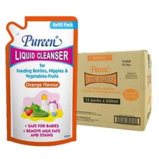 Pureen Liquid Cleansers Orange Ctn