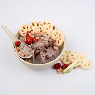 KiomKee Lotus Root Peanut Pork Ribs Soup KiomKee Lotus Root Peanut Pork Ribs Soup