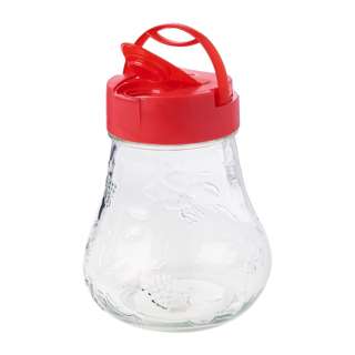 Herevin Albion Emboss Jar (Red) 1.7L Herevin Albion Emboss Jar (Red) 1.7L