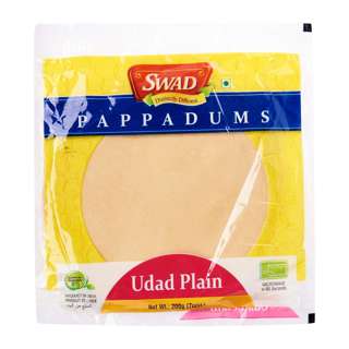 Swad Plain Papad 200G -- By Dashmesh Swad Plain Papad 200G -- By Dashmesh