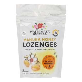 Waitemata Lozenges UMF 10+  Lemon and Ginger