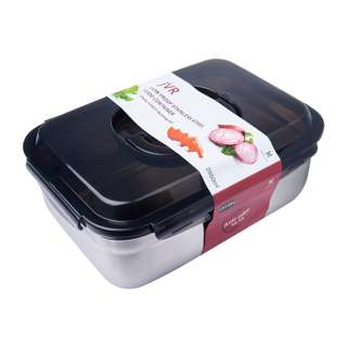 JVR Stainlesss Steel Food Container 2850ml Dome Handy