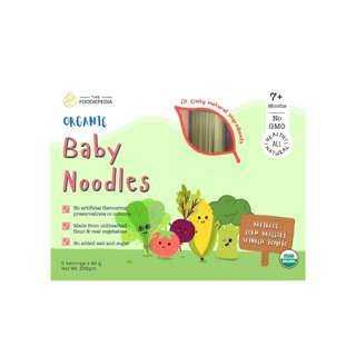 The Foodiepedia Organic Baby Noodle - Multi Veg The Foodiepedia Organic Baby Noodle - Multi Veg