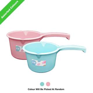 KJB Plastic Water Scoop 1.3L (Assorted Colours)