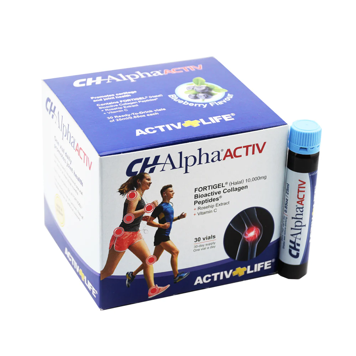 CH-Alpha ACTIV Joint Care Vials - Rosehip