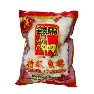 Long Ma Premium Seabass Fish Maw (Oil Free-Baked)